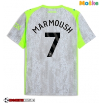 Moške Nogometnih dresov Manchester City Omar Marmoush #7 Tretji 2025-26 Kratki rokavi